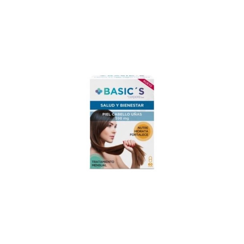 Corpore Basics Piel Cabello Uñas 60 Capsulas Corpore Diet