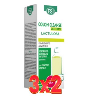 Pack de 3x2 unidades Colon Cleanse Lactulosa Liquido 180 Ml  De Trepatdiet-Esi