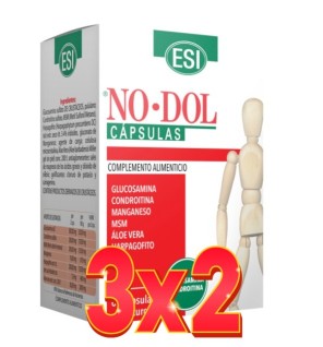 Pack de 3x2 unidades No Dol 60 Naturcaps  De Trepatdiet-Esi